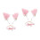 2Ensembles Bandeaux Oreilles Animal Rose Confortable Et 5