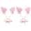 2Ensembles Bandeaux Oreilles Animal Rose Confortable Et 3