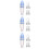3Pcs Easy- Silicone Baby Squeeze Feeder Bottle Spoon 8