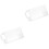 2Pcs Transparent Acrylic Party Table Number Signs for Reception Use 5