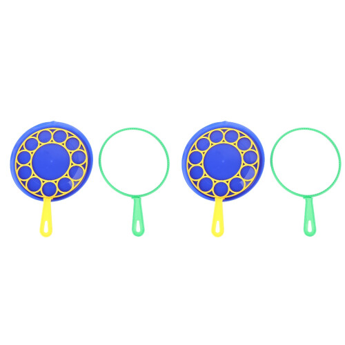 6Pcs Bubble Maker for Children Colorful Bubble Wand Tool Safe Material 2
