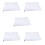 5Pcs Portable Whiteboard Sheets Pe Material Dry Erase Boards 10