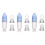 3Pcs Easy- Silicone Baby Squeeze Feeder Bottle Spoon 4