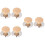 6Pcs Stainless Steel Pot Lid Knob Assorted Color Replacement 9