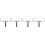2Pcs Durable Aluminum Painting Roller Holder for Wall and Ceiling Use 2