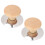 6Pcs Stainless Steel Pot Lid Knob Assorted Color Replacement 3