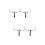 2Pcs Durable Aluminum Painting Roller Holder for Wall and Ceiling Use 7