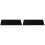 2Pcs Black Acrylic Keyboard Stand for Desk Ergonomic Tilted Holder 4
