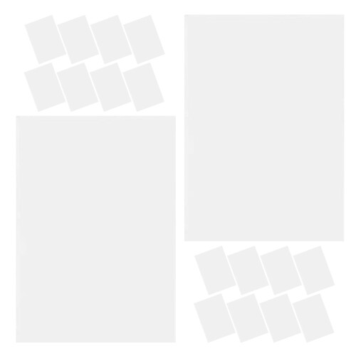 3Pcs White Copier Paper Double-Sided Anti-Static Sheets for Office 2