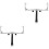 2Pcs Durable Aluminum Painting Roller Holder for Wall and Ceiling Use 9