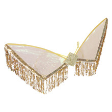 3Pcs Lightweight Golden for Women Cosplay Costume Decor