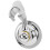 5Pcs Wall Mounted ABS Shower Handle Holder Silver Bathroom Accessory 3