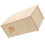 3Pcs Khaki Bite-Resistant Wooden Hamster Hideouts Cage Accessories 2