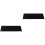 2Pcs Black Acrylic Keyboard Stand for Desk Ergonomic Tilted Holder 6