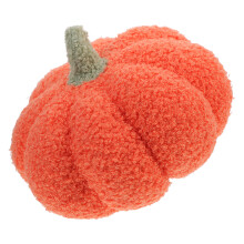 3Pcs Soft Plush Pumpkin Throw Pillows Orange Halloween Decoration
