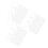 3Pcs Transparent Plastic Glass Dome Charms Flatback for Tabletop DIY 7