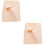 2Pcs Breathable knee Durable Adjustable Beige Running Protector 8