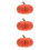 3Pcs Soft Plush Pumpkin Throw Pillows Orange Halloween Decoration 10