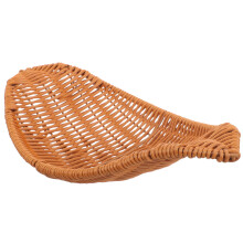 4Pcs Stylish Woven Desk Basket Organizer for Home and Bathroom