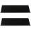 2Pcs Black Acrylic Keyboard Stand for Desk Ergonomic Tilted Holder 7