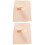 2Pcs Breathable knee Durable Adjustable Beige Running Protector 7