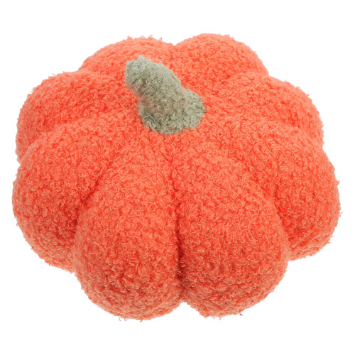 3Pcs Soft Plush Pumpkin Throw Pillows Orange Halloween Decoration 2