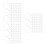 3Pcs Transparent Plastic Glass Dome Charms Flatback for Tabletop DIY 5