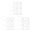 3Pcs Transparent Plastic Glass Dome Charms Flatback for Tabletop DIY 8