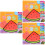 24Pcs Kids Coloring Book Premium Paper Assorted Colors Fun Patterns 7