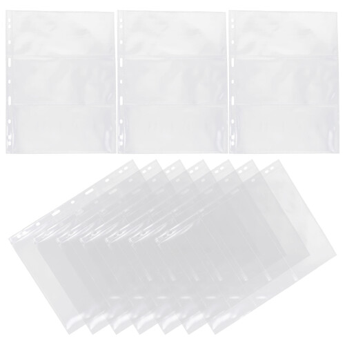 50Pcs Multi-Function Photo Card Sleeves Pages for Use 1
