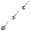 3Pcs Kitchen Egg Separator Silver Stainless Steel Yolk White Divider 7