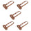5Pcs Coffee Sleeves Reusable Handheld Cup Carrier Coffee Color 6