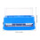5Pcs Blue Cotton Stick Holder Toothpick Storage Container Vanity Use 10