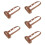 5Pcs Coffee Sleeves Reusable Handheld Cup Carrier Coffee Color 8