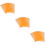 18Pcs Lightweight Orange Light Diffuser Sheets for Photo and Stage Use 10