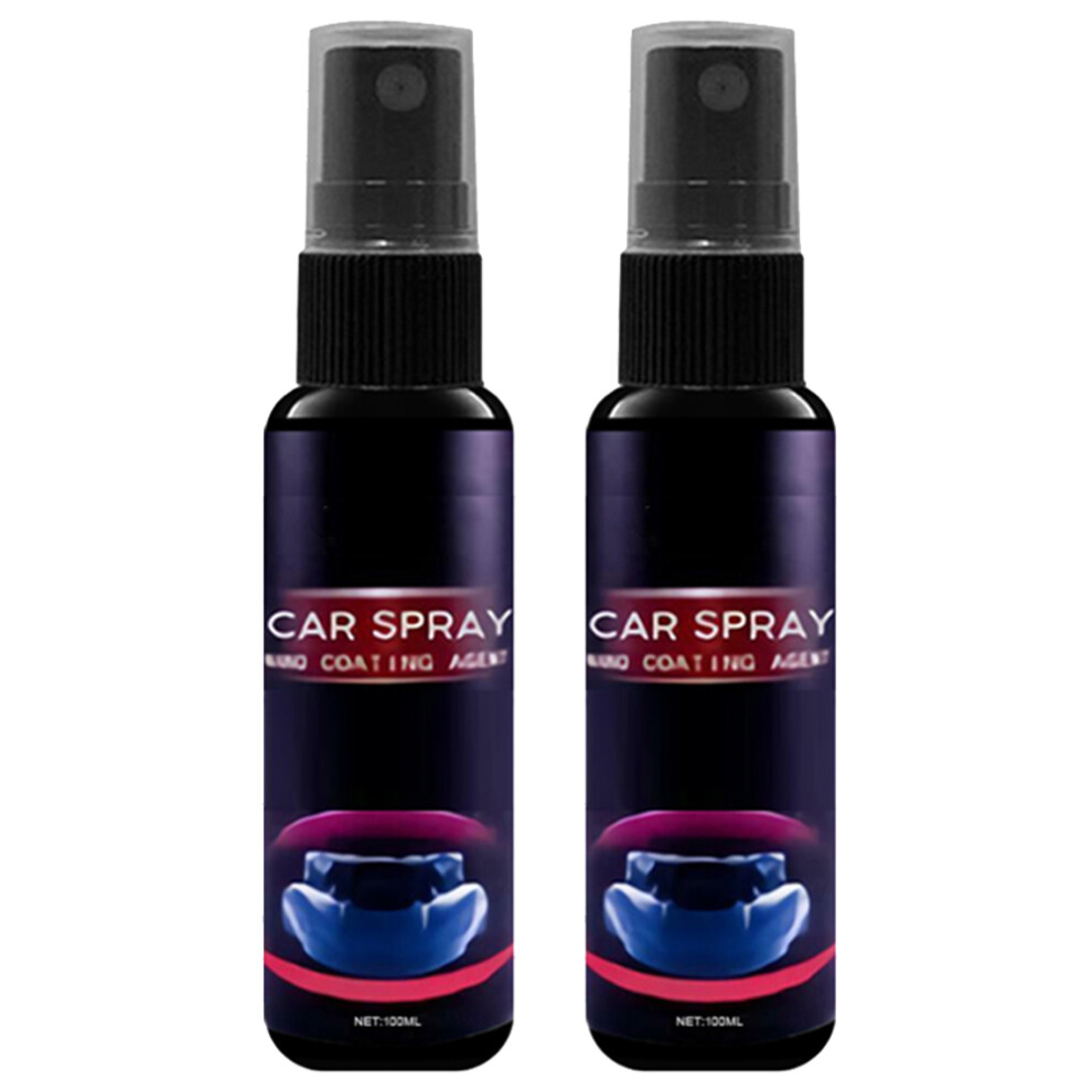 4Pcs Car Scratch Repairing Spray Professional Nano Car Care Black 3032998162429