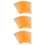 18Pcs Lightweight Orange Light Diffuser Sheets for Photo and Stage Use 9