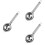 3Pcs Kitchen Egg Separator Silver Stainless Steel Yolk White Divider 8