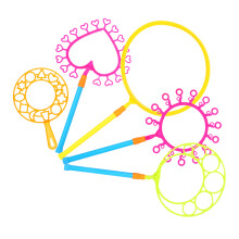 15Pcs Bubble Wands Bulk Set Colorful Outdoor for Kids
