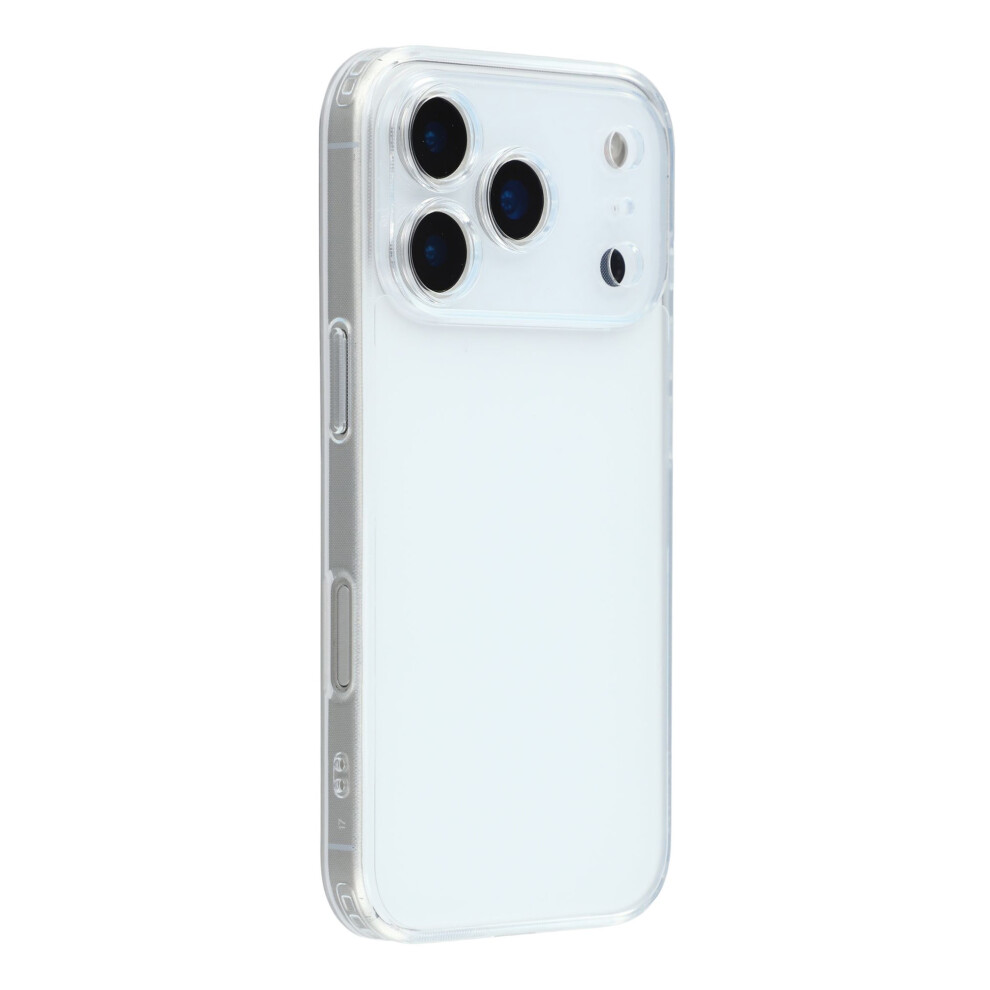 (Transparent) X-Level For Iphone 17 Pro Case Precise Cutout Matte Tempered Glass + Tpu Phone Cover 6914297360843