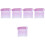 500Pcs Practical Purple Perfume Test Paper Strips for Essential Oils 4