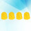 12Pcs Durable Silicone Guitar Finger Guards Comfortable Yellow Covers 11