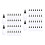 60Pcs Clear Plastic Pigment Bottles Transparent Dispenser for Storage 4