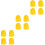 12Pcs Durable Silicone Guitar Finger Guards Comfortable Yellow Covers 5