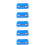5Pcs Blue Cotton Stick Holder Toothpick Storage Container Vanity Use 4