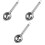 3Pcs Kitchen Egg Separator Silver Stainless Steel Yolk White Divider 5