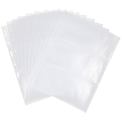 50Pcs Multi-Function Photo Card Sleeves Pages for Use 2
