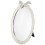 3Pcs Beige Household Makeup Mirror Decorative Dressing Table Mirror 1