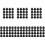 140Pcs Practical Black Sewer Sealing Rings for Bathroom and Kitchen 2