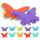 108Pcs Assorted Eva Foam Butterfly Cutouts DIY Craft Decorations 2